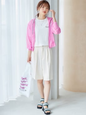 nissen Smile Modelsさん（レディース・167cm）の春コーディネート