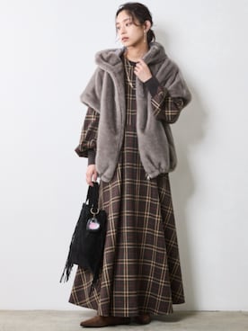 nissen Smile Modelsさん(レディース・163cm)の秋コーディネート
