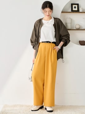 nissen Smile Modelsさん（レディース・168cm）の夏コーディネート