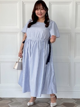 nissen Smile Modelsさん(レディース・158cm)の春コーディネート