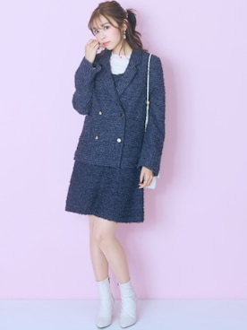 nissen Smile Modelsさん（レディース・167cm）の秋コーディネート