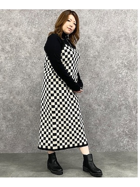 nissen Smile Modelsさん(レディース・172cm)の秋コーディネート