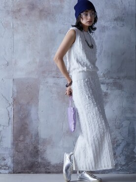 nissen Smile Modelsさん（レディース・163cm）の春コーディネート