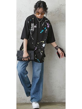 nissen Smile Modelsさん(レディース・167cm)の夏コーディネート