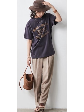 nissen Smile Modelsさん(レディース・167cm)の春コーディネート