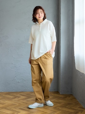 nissen Smile Modelsさん（レディース・160cm）の春コーディネート