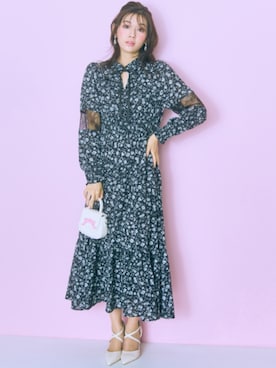 nissen Smile Modelsさん（レディース・166cm）の冬コーディネート