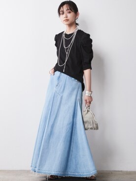 nissen Smile Modelsさん(レディース・163cm)の春コーディネート