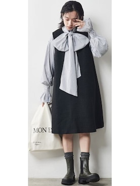 nissen Smile Modelsさん(レディース・167cm)の夏コーディネート