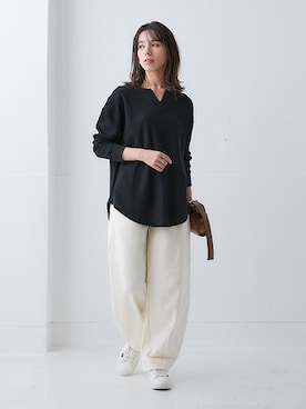 nissen Smile Modelsさん（レディース・160cm）の秋コーディネート