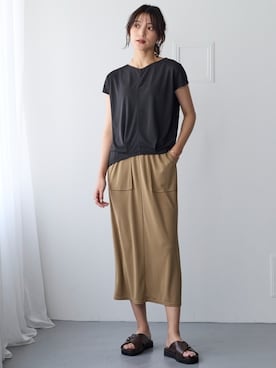 nissen Smile Modelsさん（レディース・170cm）の春コーディネート