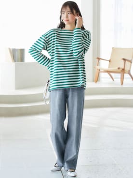 nissen Smile Modelsさん（レディース・167cm）の冬コーディネート