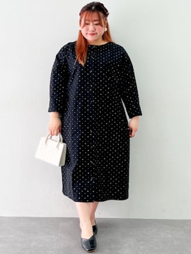 nissen Smile Modelsさん(レディース・155cm)の冬コーディネート