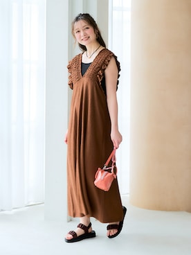 nissen Smile Modelsさん（レディース・164cm）の春コーディネート