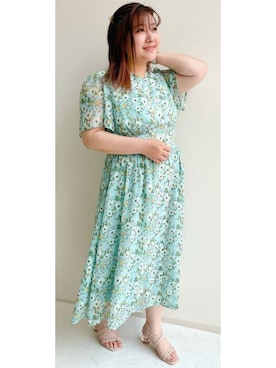 nissen Smile Modelsさん（レディース・155cm）の夏コーディネート