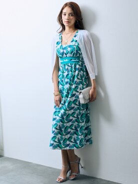 nissen Smile Modelsさん（レディース・169cm）の夏コーディネート