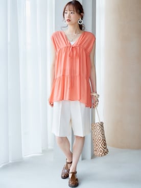 nissen Smile Modelsさん（レディース・167cm）の春コーディネート