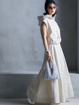 nissen Smile Modelsさん（レディース・163cm）の春コーディネート