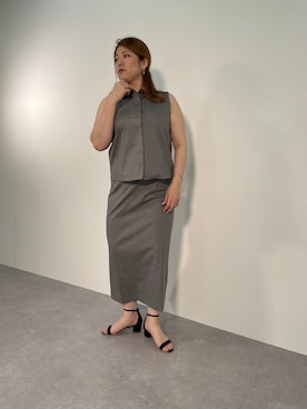 nissen Smile Modelsさん（レディース・172cm）の夏コーディネート