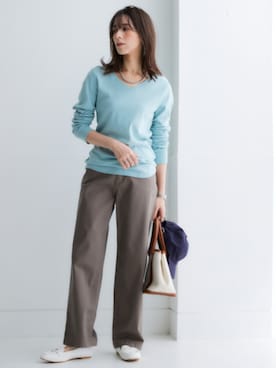 nissen Smile Modelsさん（レディース・160cm）の冬コーディネート