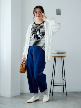 nissen Smile Modelsさん（レディース・164cm）の冬コーディネート