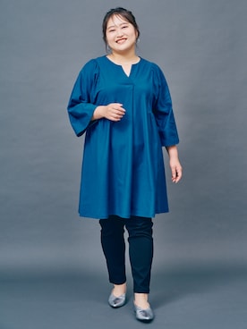 nissen Smile Modelsさん（レディース・160cm）の秋コーディネート