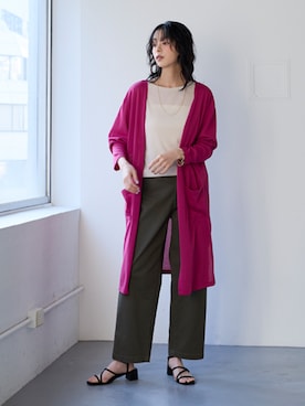 「nissen（ニッセン）のアイテム」を使った、nissen Smile Modelsさん（レディース・165cm）の春コーディネート