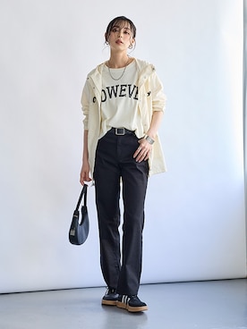 nissen Smile Modelsさん（レディース・165cm）の夏コーディネート