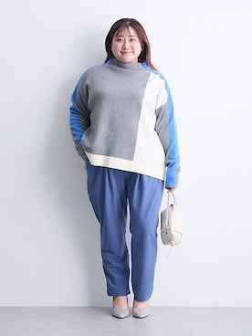nissen Smile Modelsさん（レディース・155cm）の秋コーディネート