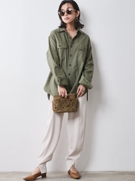 nissen Smile Modelsさん（レディース・163cm）の夏コーディネート