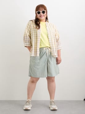nissen Smile Modelsさん(レディース・160cm)の夏コーディネート