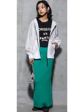 nissen Smile Modelsさん(レディース・167cm)の春コーディネート