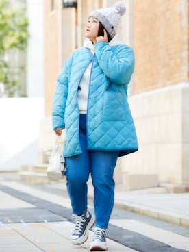 nissen Smile Modelsさん（レディース・163cm）の秋コーディネート