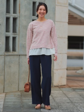 nissen Smile Modelsさん(レディース・167cm)の冬コーディネート