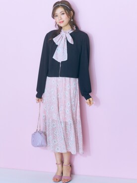 nissen Smile Modelsさん(レディース・166cm)の春コーディネート