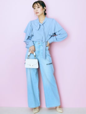 nissen Smile Modelsさん（レディース・162cm）の冬コーディネート