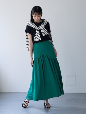 nissen Smile Modelsさん（レディース・166cm）の春コーディネート