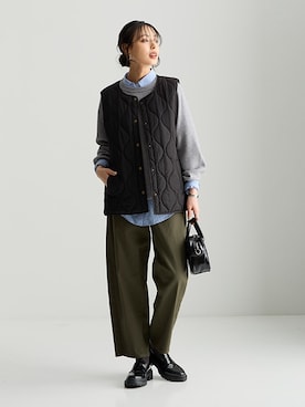 nissen Smile Modelsさん（レディース・165cm）の秋コーディネート