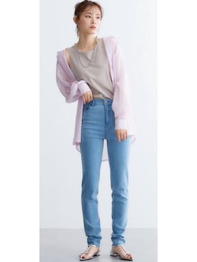 nissen Smile Modelsさん（レディース・166cm）の夏コーディネート