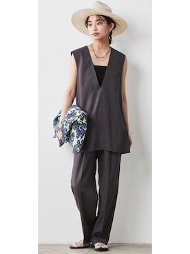 nissen Smile Modelsさん(レディース・167cm)の春コーディネート