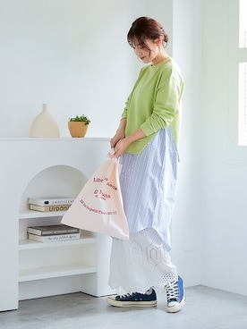 nissen Smile Modelsさん（レディース・160cm）の冬コーディネート