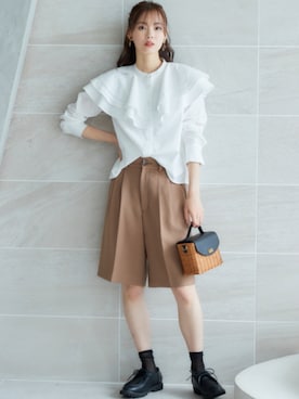 nissen Smile Modelsさん（レディース・167cm）の冬コーディネート