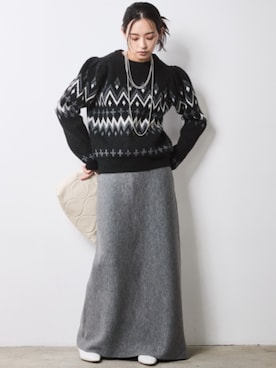 nissen Smile Modelsさん（レディース・163cm）の秋コーディネート