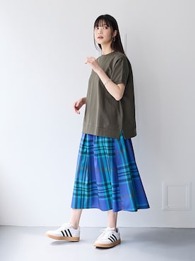 nissen Smile Modelsさん（レディース・166cm）の夏コーディネート