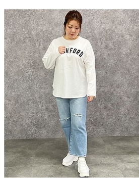 nissen Smile Modelsさん（レディース・172cm）の秋コーディネート