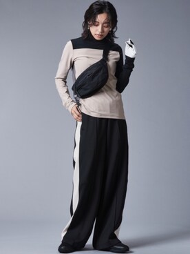 nissen Smile Modelsさん(レディース・163cm)の夏コーディネート