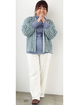 nissen Smile Modelsさん（レディース・155cm）の春コーディネート