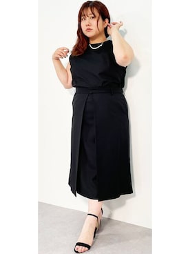 nissen Smile Modelsさん(レディース・155cm)の夏コーディネート
