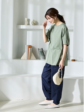 nissen Smile Modelsさん（レディース・165cm）の春コーディネート