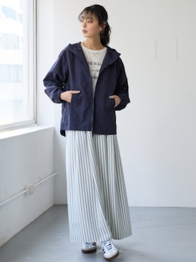 nissen Smile Modelsさん(レディース・165cm)の春コーディネート